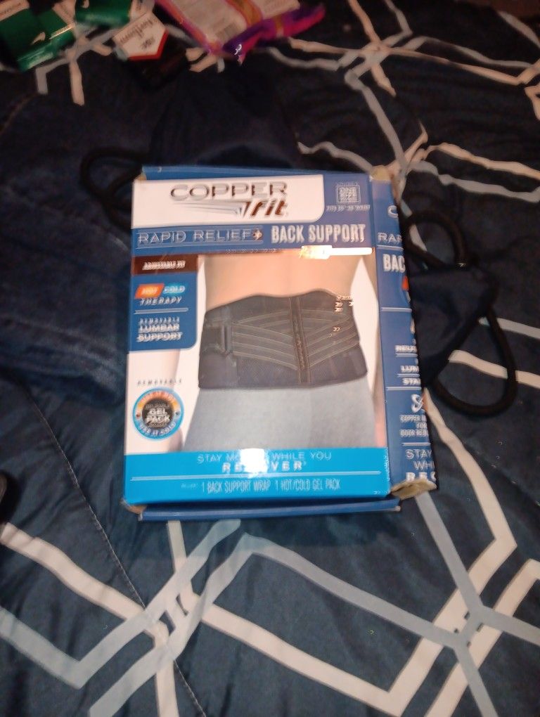 Copper Fit BACK SUPPORT BRACE