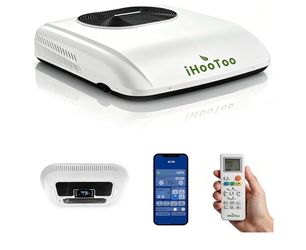 12V DC RV Rooftop Air Conditioner with Smart APP & Voice Control