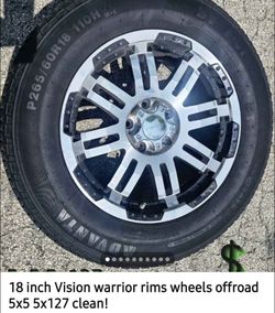 Tires and wheels P265/60/R18