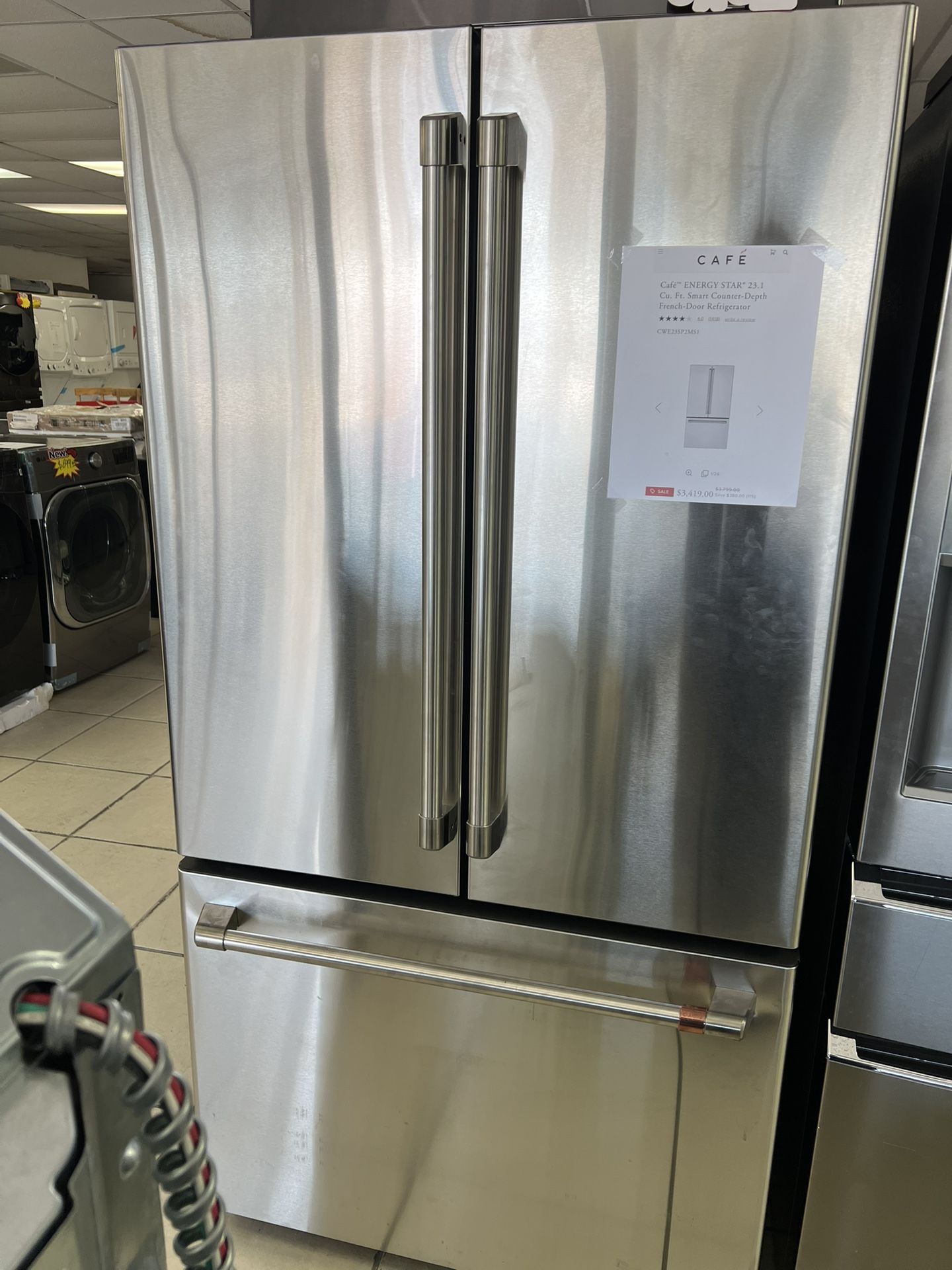 GE cafe refrigerator
