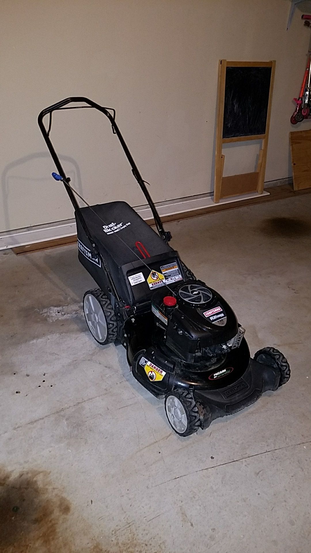 Craftsman 21" Lawn Mower model # 247.370370. Briggs & Stratton model 120000 Platinum 7.25 190cc engine