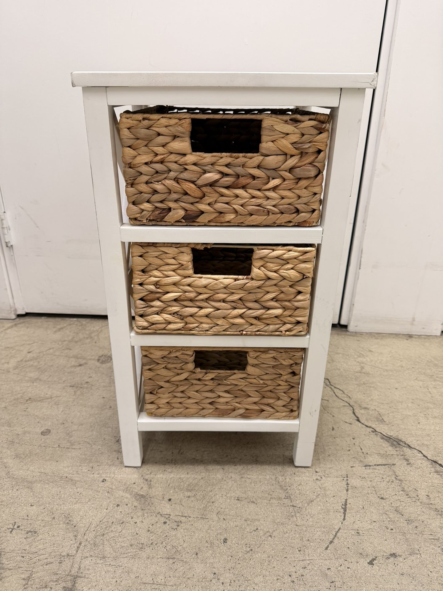 End Table - 3 Tier w/ 3 Baskets