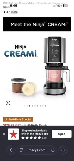 Ninja Creami Ice Cream Maker