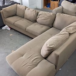 Large brown sectional pickup only