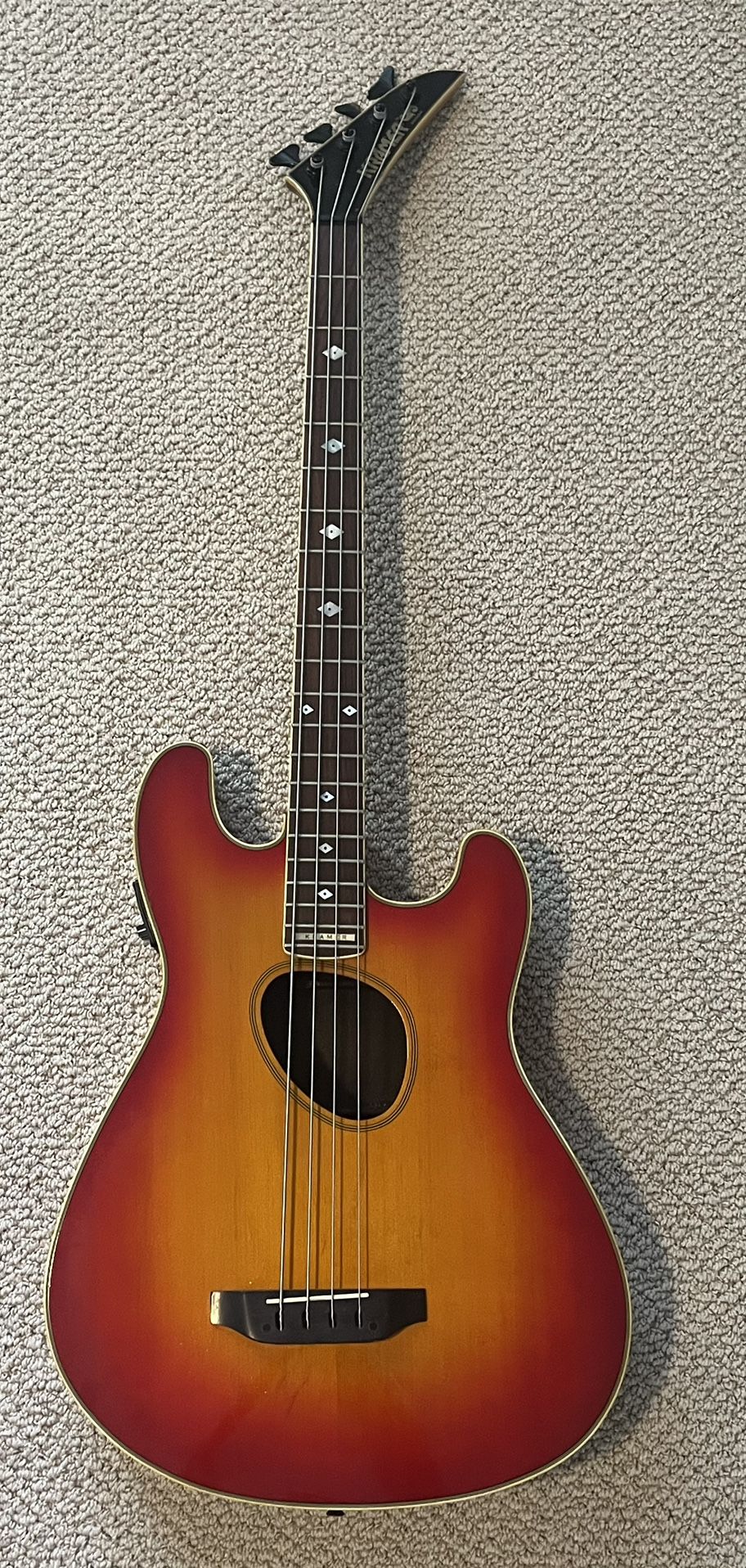 Acoustic Electric Bass Guitar