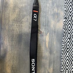 Sony Alpha A7 Neck Strap (Brand New)