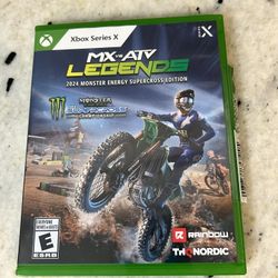 MX vs ATV Legends 2024 Monster Energy Supercross Edition Xbox Series X