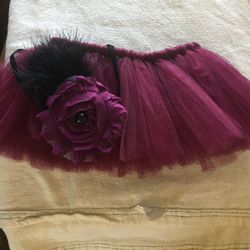 new born tutu and headband