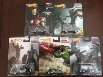 Hot Wheels Avengers Car Culture Set
