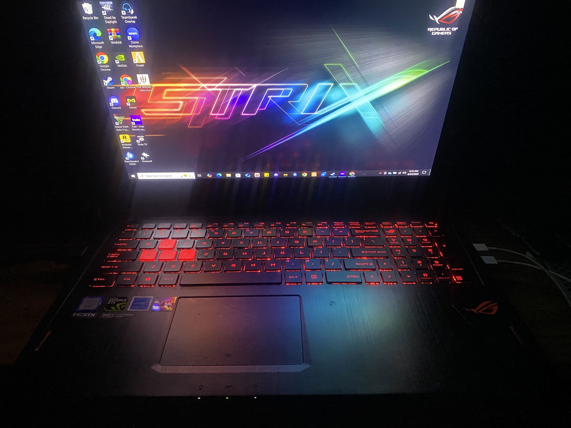 Asus Rog Strix Gaming, Laptop, series replies only