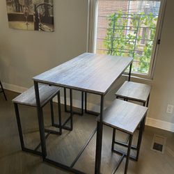 Kitchen Table and Stools