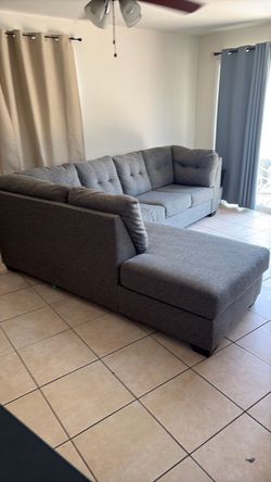 L. Shape Living Room Couch.