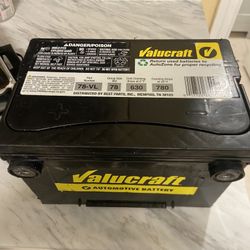 Side post terminal battery