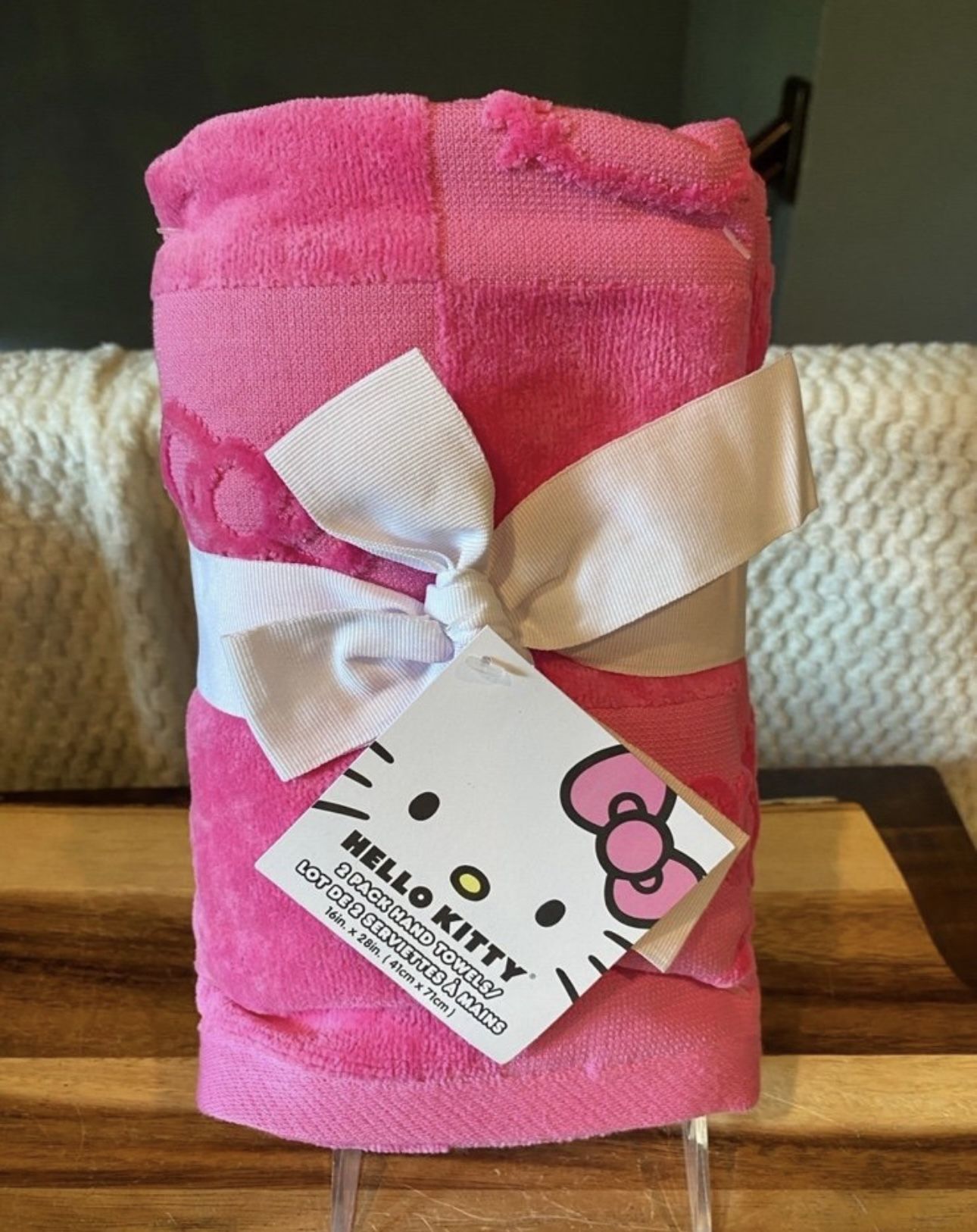 Hello Kitty Pink Hand Towels