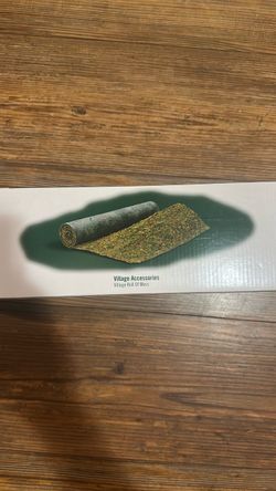 Village Accessories Village Roll of Moss