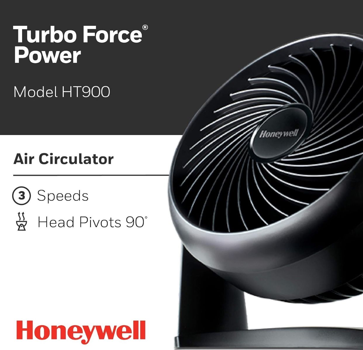 Honeywell 10”  Air Circulator Fan 