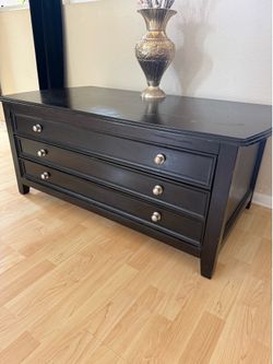 Table black wood  other furniture