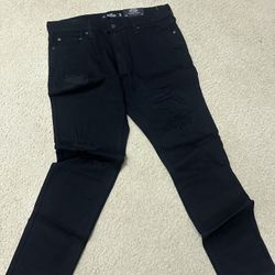 HOLLISTER  BLACK NEW JEANS 