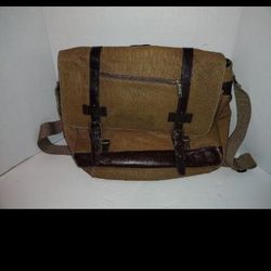 Bag, vintage, unisex messenger bag