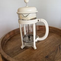 French Press. 