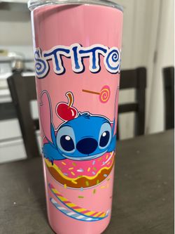 Stitch stainless steel cup