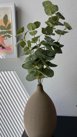 plant- eucalyptus faux plant