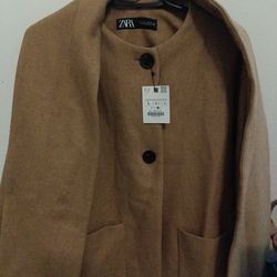 Zara Wool Coat (L)