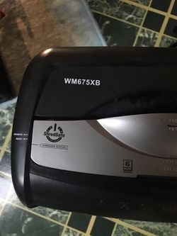 Shredder. Almost new. Used a handful of times.