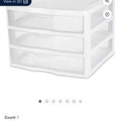 Sertilite Plastic Storage Drawers 