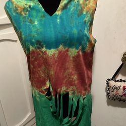 Tiedyed t-shirt’s made by me new-large