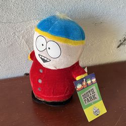 Near Mint Condition! 2008 Comedy Central South Park Cartman Plush 11" X 5" X 8"