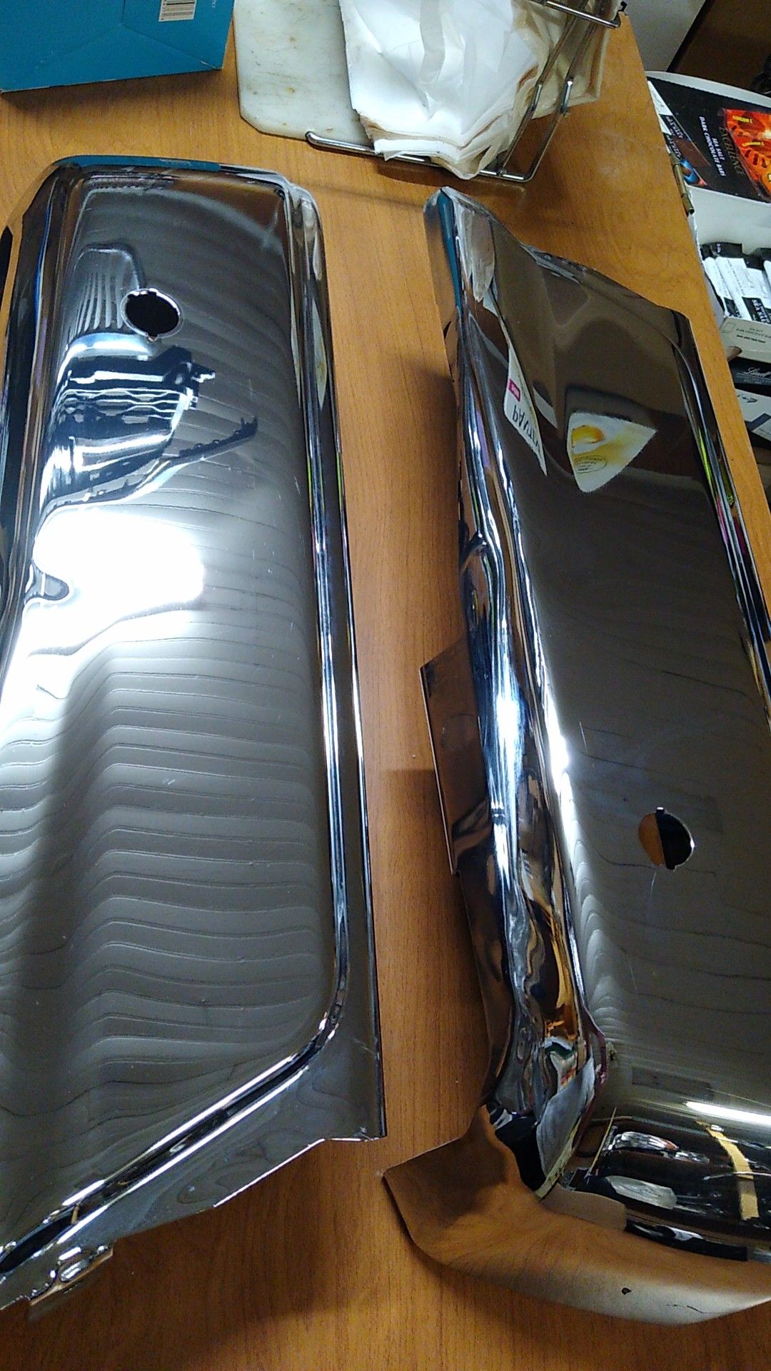 2015 to 2020 F150 Rear Bumper ends .