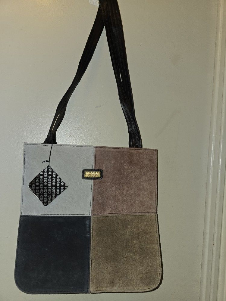 CHENSON BAG, REAL LEATHER $50