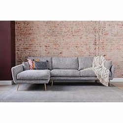 Edloe Finch Harlow Sectional Sofa – Gray (Modern, Comfortable)