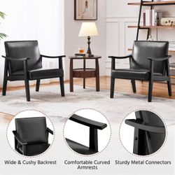 2 Office Chair , Black