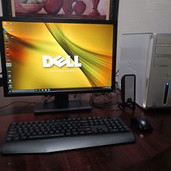 Dell inspiron desktop Computer Windows 10.  Good Condition.   Intel Core 2quad CPU processor.   500 gb Hard Drive.   wifi adapter.   vlc DVD Reader.  