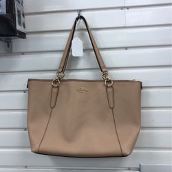 Tan Coach Purse