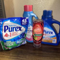 Laundry detergent and softener bundle
