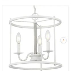 New In a unopen box Progress Lighting Somstreet Pendant Light - Cottage White