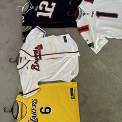 Jerseys NFL, NBA, MLB 