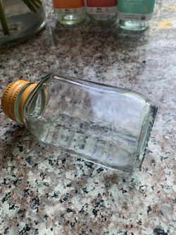 2.1 Oz Mini Spice Art Paint Sauce Glass Jars Bottles Dozen