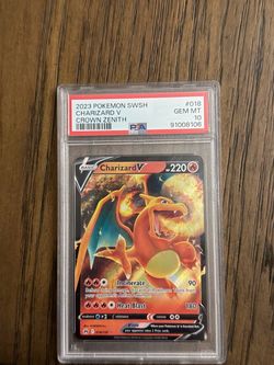 Charizard V PSA 10 Pokemon Card