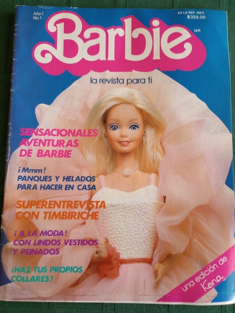 Premiere Issues Of Barbie Magazine In Mexico 1985