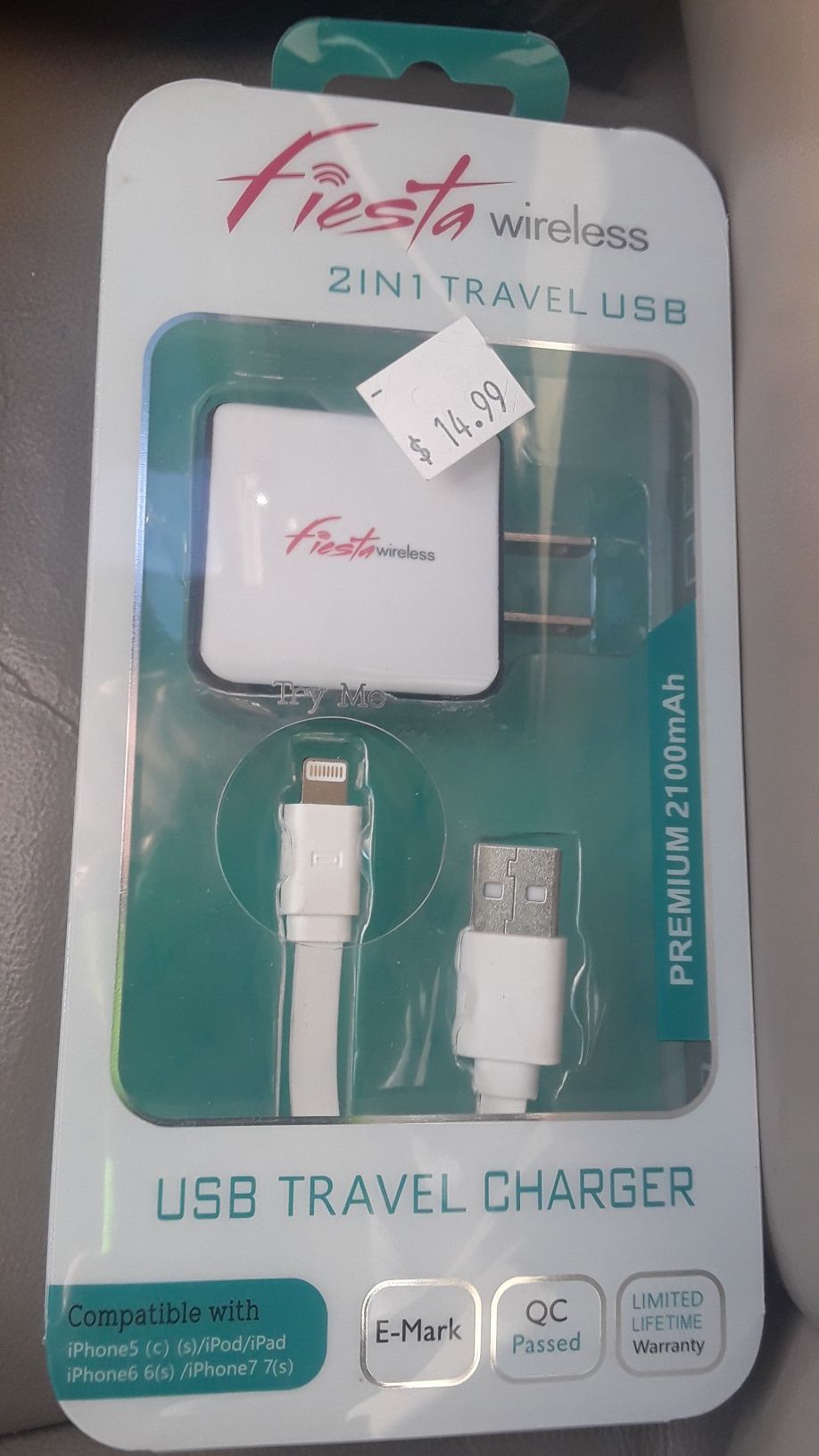 Fiesta iPhone Wall Charger