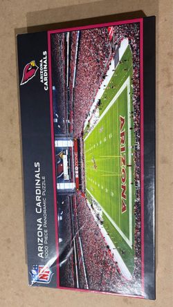 Arizona Cardinals 1000 piece panoramic puzzle—$5.00