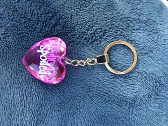 Spoiled Pink Diamond Keychain