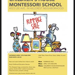 Children’s House Montessori Rummage Sale 