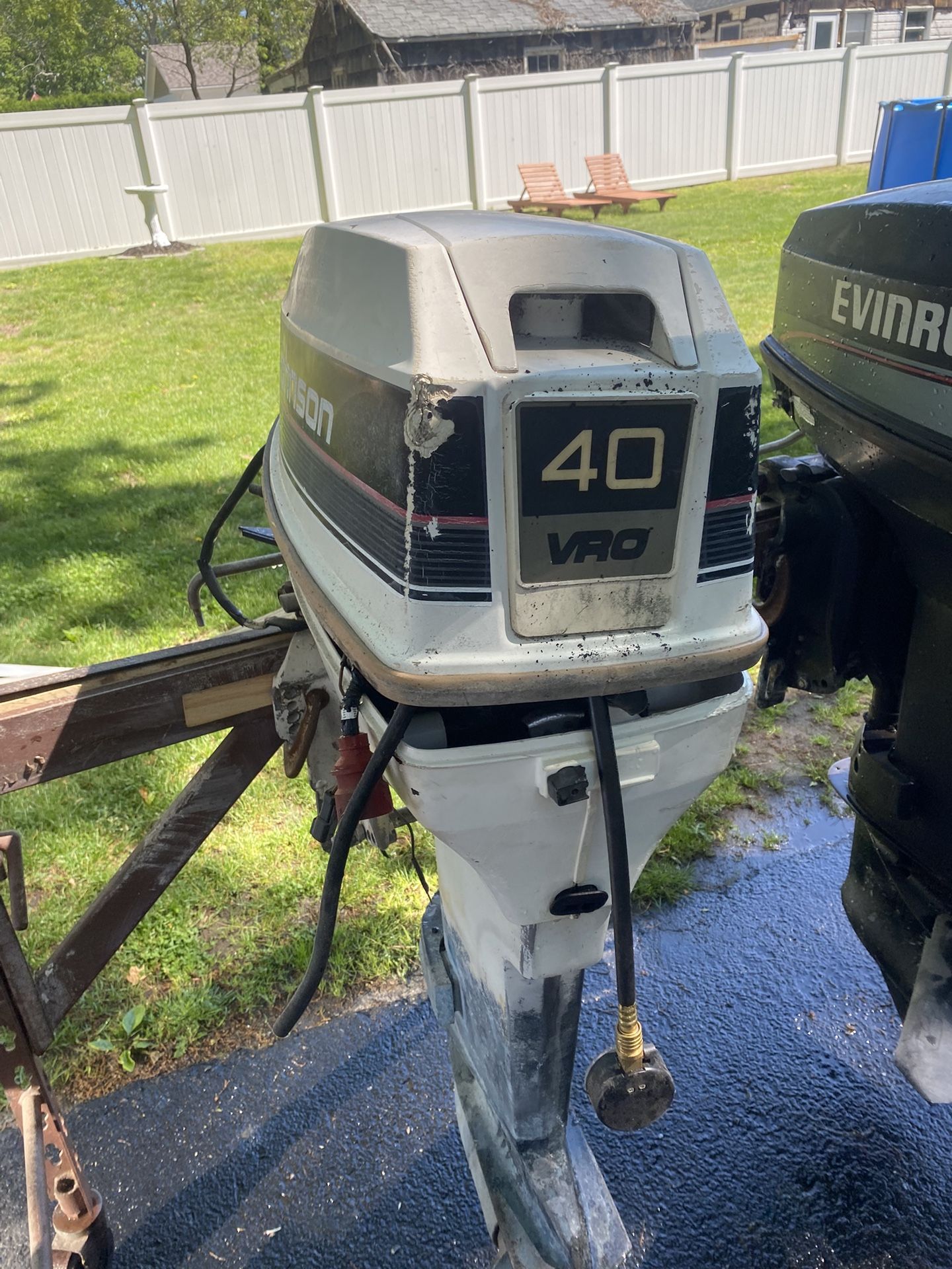 40 Hp Evinrude Outboard