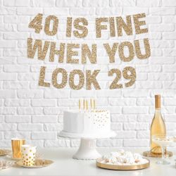 40th Birthday Banner 