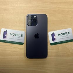 Deep Purple iPhone 14 Pro Max 256gb AT&T Cricket (90 Day Same As Cash Financing Available)
